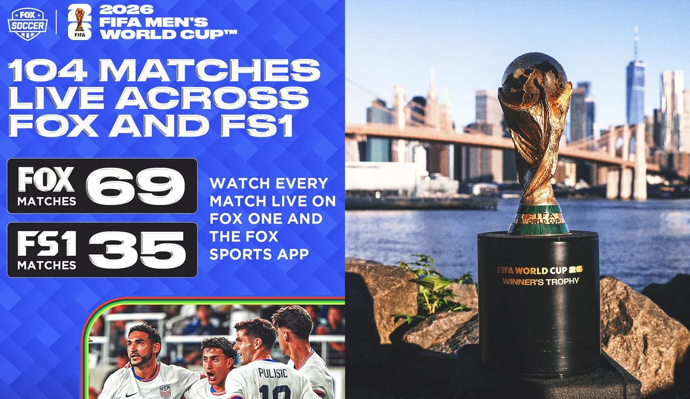 FOX Sports’ FIFA World Cup 2026 Coverage to Make Network Television History FOX Sports' FIFA World Cup 2026 Coverage to Make Network Television History